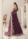 Akbar Aslam Embroidered Net 3 Piece Suit Gladiolus
