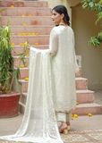 Lush Embroidered Chiffon 3 Piece Suit L125