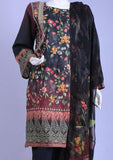 Rafia Printed Cotton 3 Piece Suit - DPC108