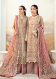Iznik Embroidered Net 3 Piece suit ICC-08 Floral Oasis