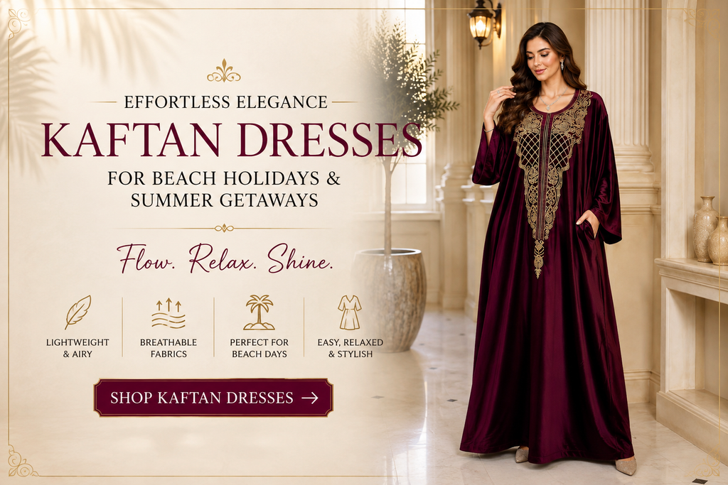 How to Style a Kaftan Dress from Beach to Bar