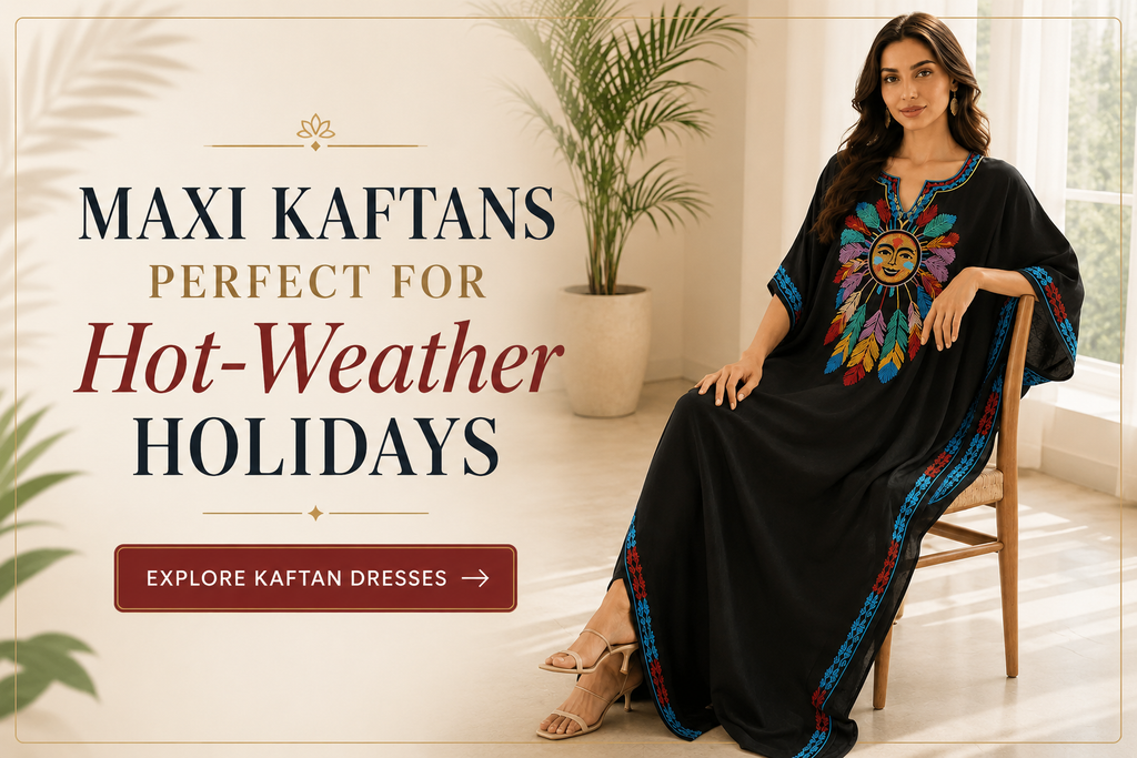 Why Maxi Kaftans Are Perfect for Hot-Weather Holidays