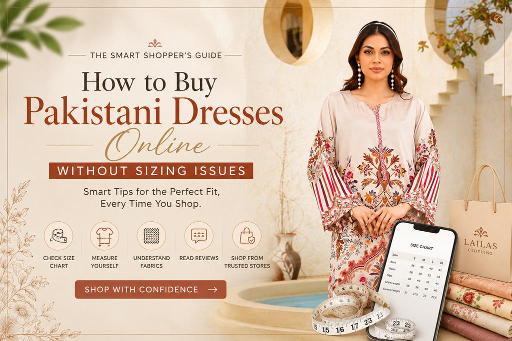 How to Buy Pakistani Dresses Online Without Sizing Issues