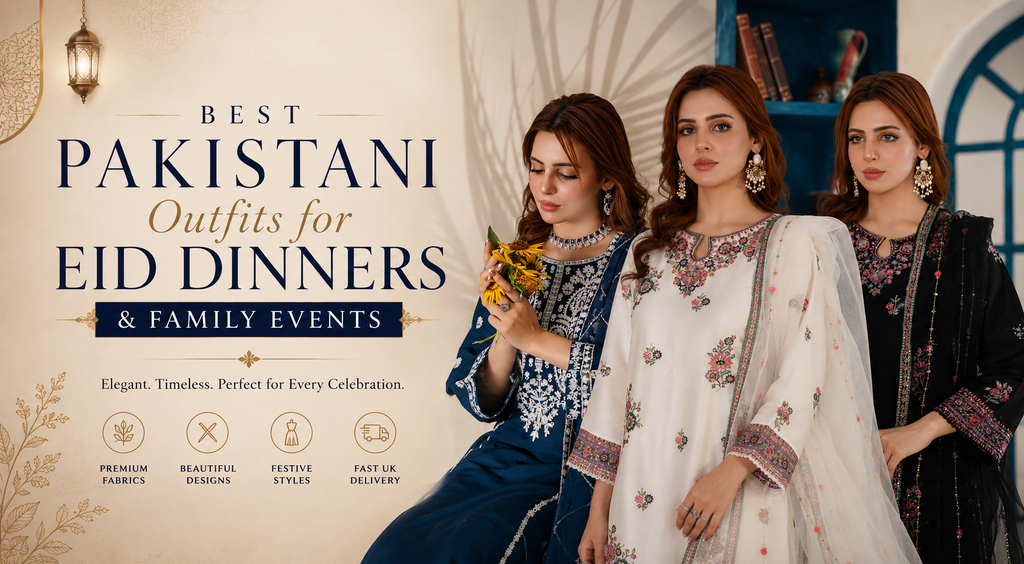 Best Pakistani Outfits for Eid Dinners & Family Events