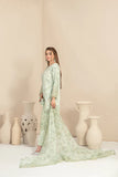 Tawakkal Embroidered Organza Suit D-3362