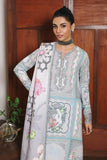 Qalmkar Jacquard Digital Printed Suit QW-08 (A) MARLA