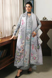 Qalmkar Jacquard Digital Printed Suit QW-08 (A) MARLA