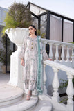 Raniya Embroidered Dhanak 3 Piece Suit Barira