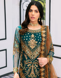 Emaan Adeel Embroidered Chiffon 3 Piece suit LF-604