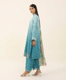 Sapphire Embroidered Cambric 3 Piece Suit SP-12