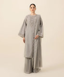 Sapphire Embroidered Dobby 3 Piece Suit SP-02
