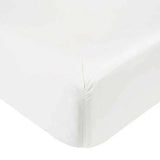 Luxury 800 Thread Count Egyptian Cotton Fitted Sheets - (30cm, White)