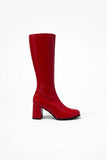 Red Patent Boots 12733