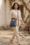 Women Handbag - Navy