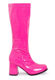 Women Fancy Dress Party GO GO Boots 1960s & 1970s Hot pink GoGo boots