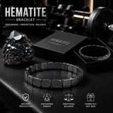2026 Hemios Hematite Bracelet for Men & Women