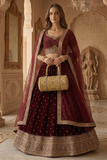 Ivory Tila Embroidered Handbag