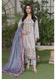 Soni Embroidered Dhanak 3 Piece Suit SD14