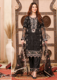 UB Fashion Mother & Daughter Embroidered Organza 3 Piece Suit UB-106