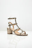 Rose Gold Ankle Strap Heel BS-7
