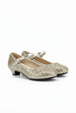 Kids Gold Glitter Shoes BS-41