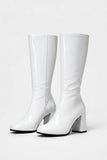 White Boots BS-12733