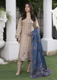 Soni Embroidered Dhanak 3 Piece Suit SD15