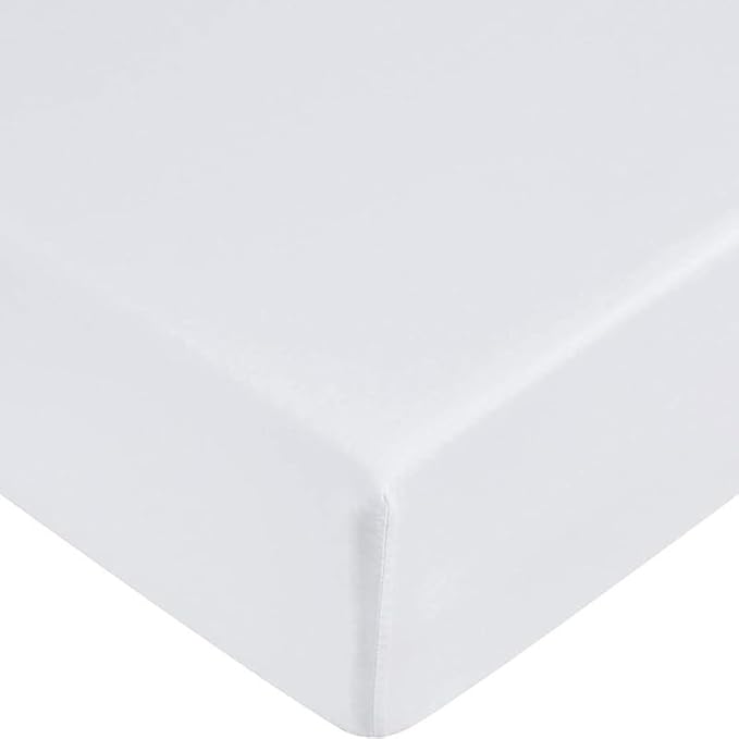 Shrinkage and Fade Resistant Deep Fitted Microfiber Sheets 30cm- White