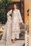 Munira Embroidered Lawn Suit MSL155- Pakistani Lawn Dresses