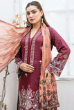 Munira Embroidered Lawn 3 Piece Suit MSL104