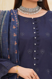 Dynia's By  Bin Saeed Embroidered Chickenkari Lawn Suit BS-104