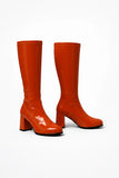 Orange Boots 12733