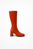 Orange Boots 12733