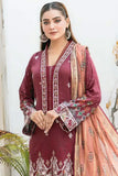 Munira Embroidered Lawn 3 Piece Suit MSL104