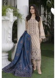 Soni Embroidered Dhanak 3 Piece Suit SD15