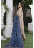 Soni Embroidered Dhanak 3 Piece Suit SD15