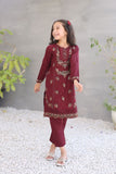 Nau Bahar Kids Khadar Embroidered Suit NB-23