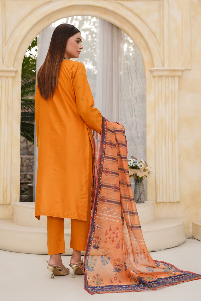 ❁Bin Saeed Fancy Luxury Embroidery Chickenkari 3PICES Lawn COLLECTION❁