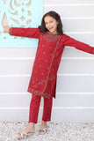 Nau Bahar Kids Khadar Embroidered Suit NB-24