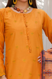 Dynia's By Bin Saeed Embroidered Chickenkari Lawn Suit BS-105