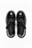 Girls' Back to School Black Mary Jane Shoes - G 79