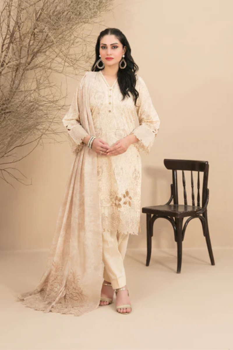 Tawakkal Embroidered Lawn Suit D-3191