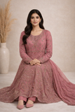 Baba Posh Embroidered Chiffon Maxi Suit with Sequins & Stone Work BP-03