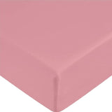 Shrinkage and Fade Resistant Deep Fitted Microfiber Sheets 30cm- Pink