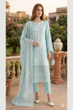 Attire Designer Embroidered Linen 3PC Suit AD-23
