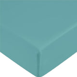 Duck Egg Deep Fitted Microfiber Sheets 40cm, Shrinkage & Fade Resistant