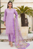 Bin Saeed Embroidered Chickenkari Lawn Suit BS-106
