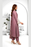 Attire Designer Embroidered Linen 3PC Suit AD-22