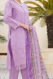 Bin Saeed Embroidered Chickenkari Lawn Suit BS-106