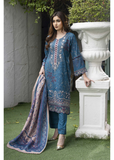 Soni Embroidered Dhanak 3 Piece Suit SD17